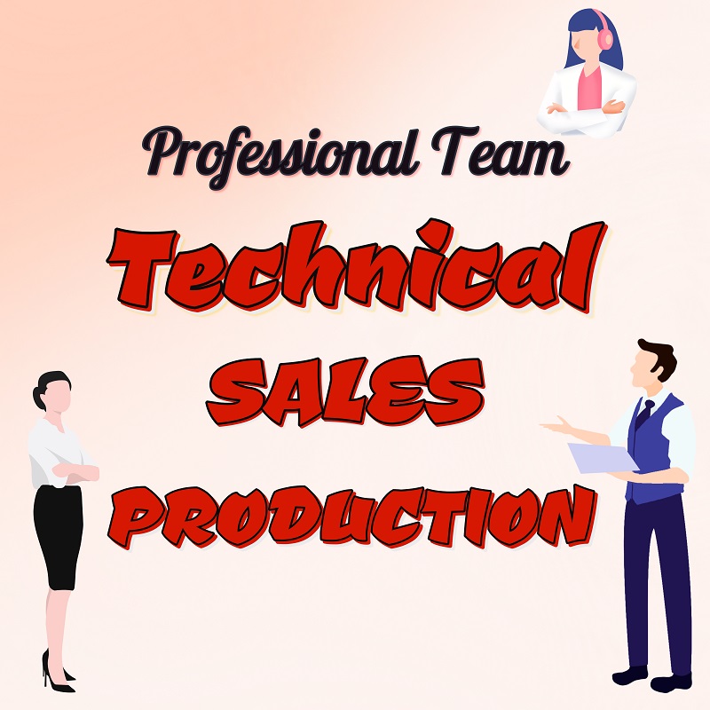 équipe professionnelle: technique, marketing, production team